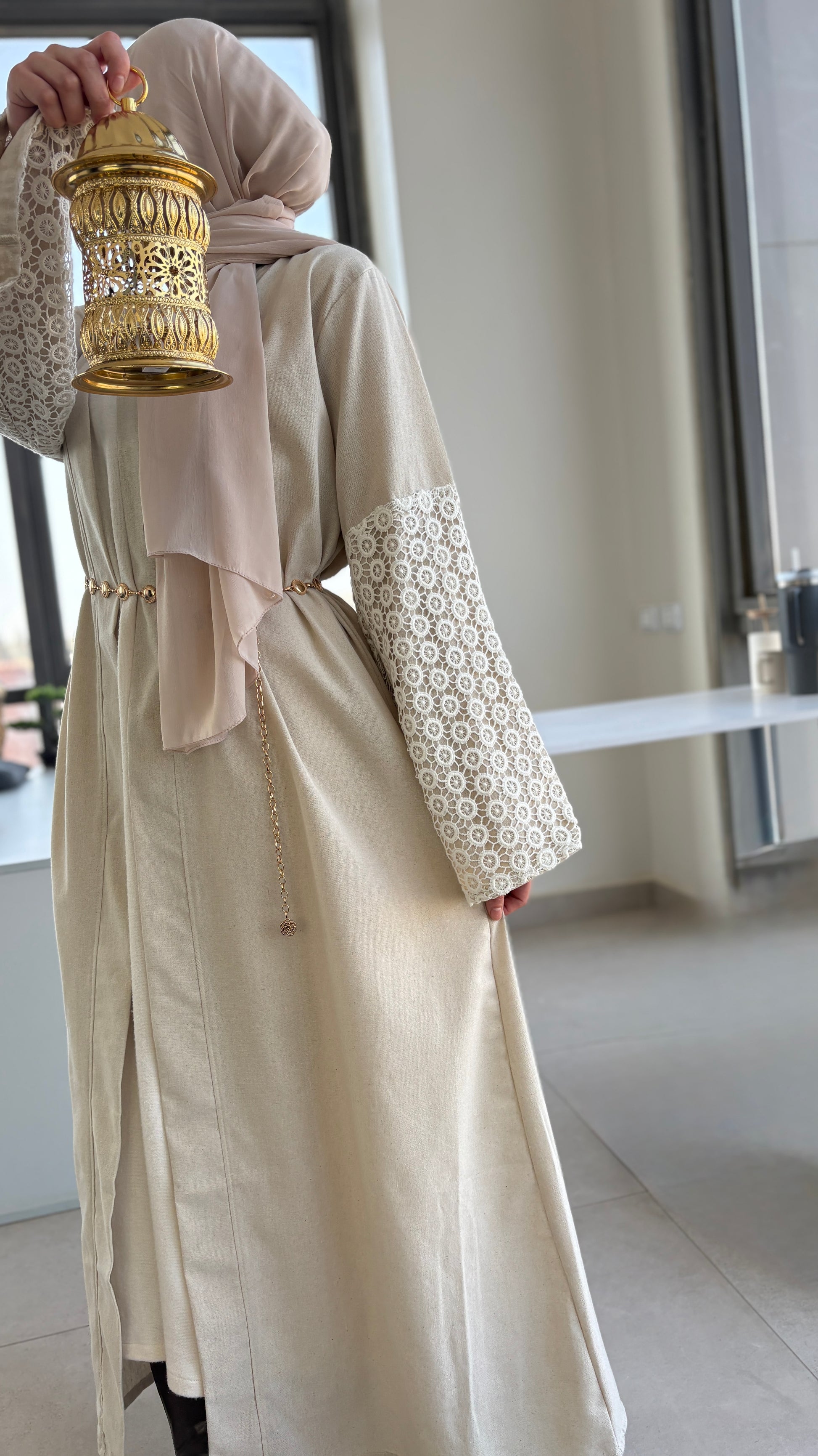 Floral Abaya