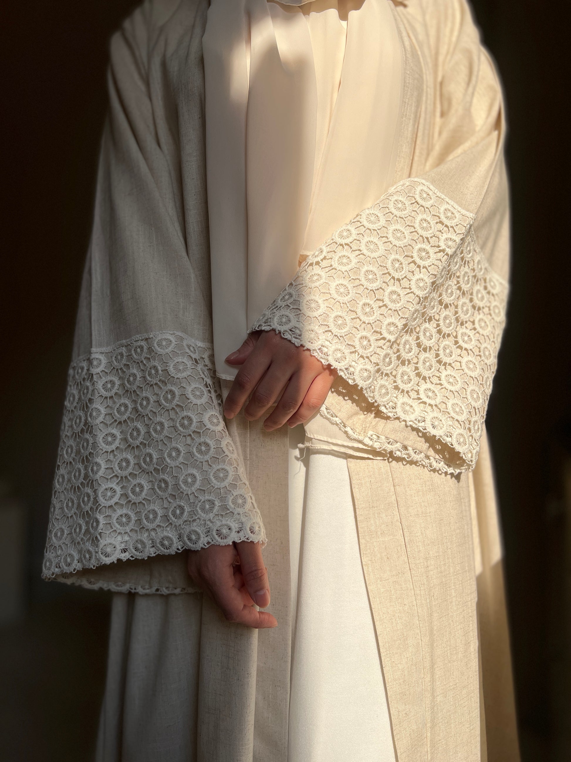 Floral Abaya