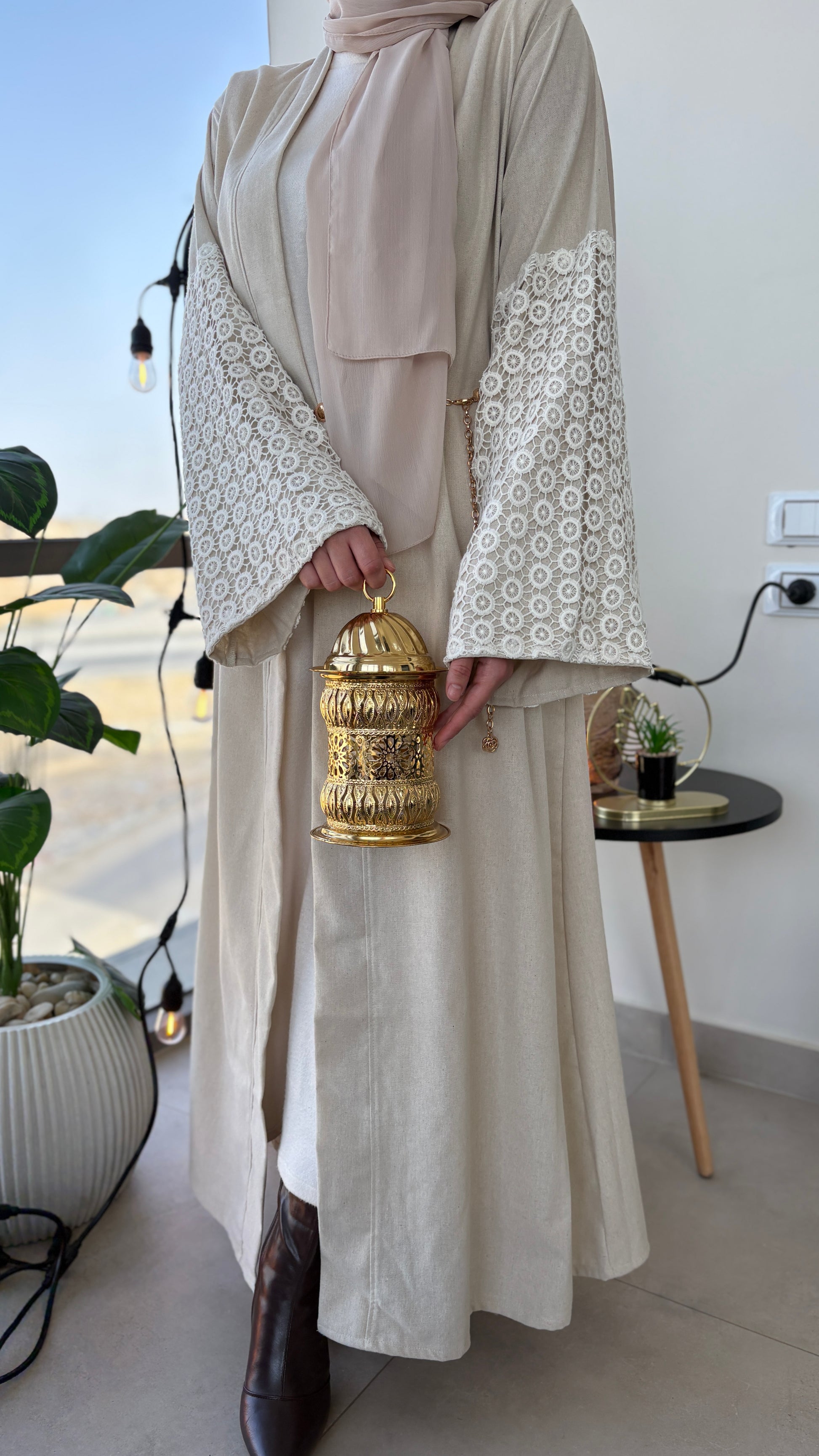 Floral Abaya