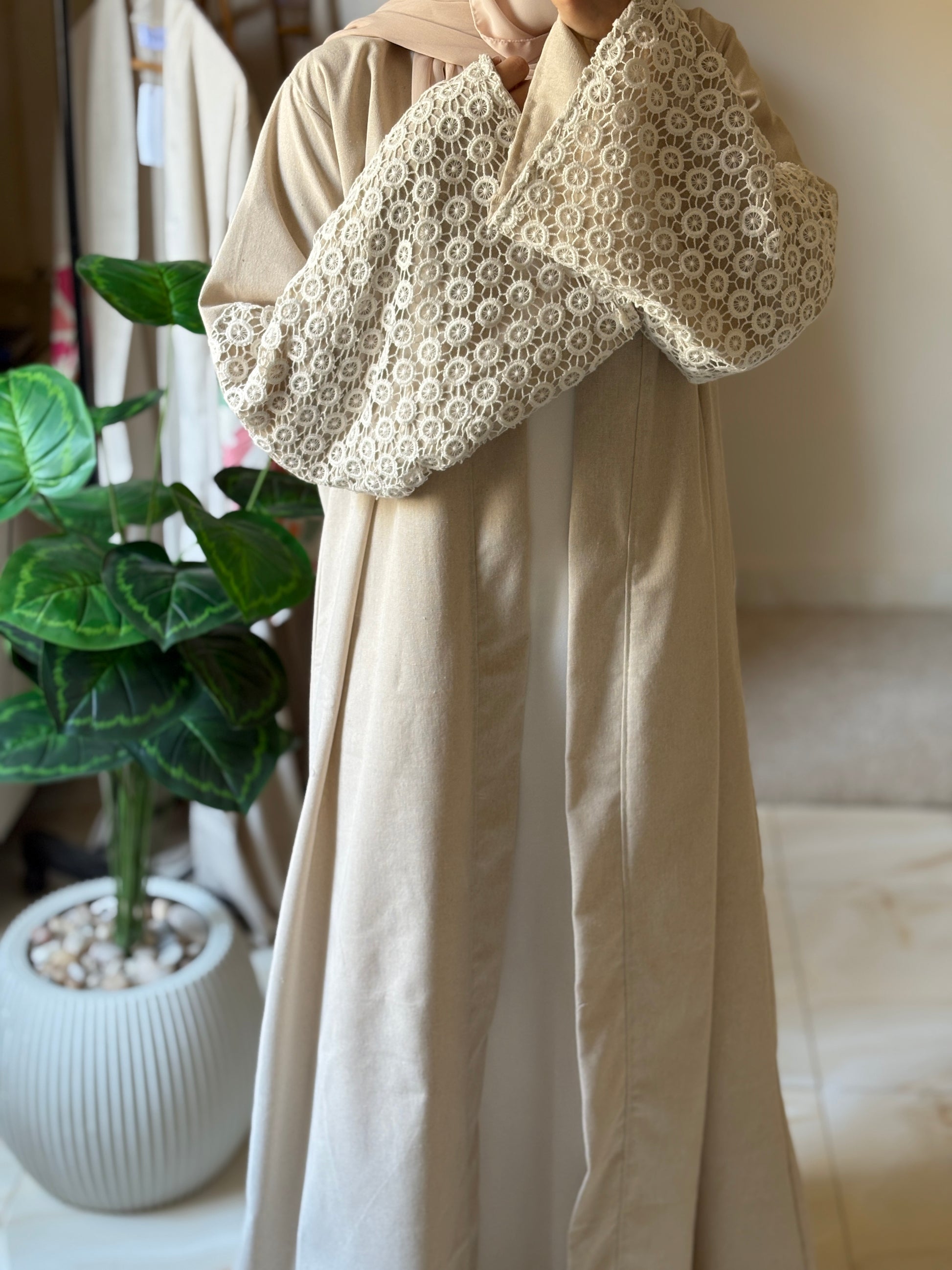 Floral Abaya