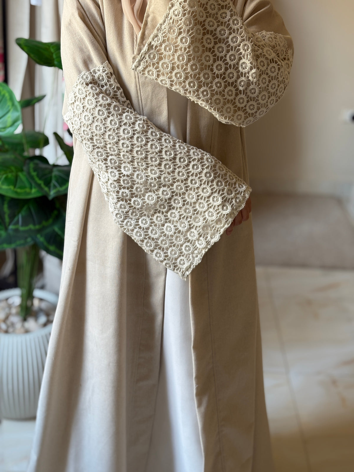 Floral Abaya
