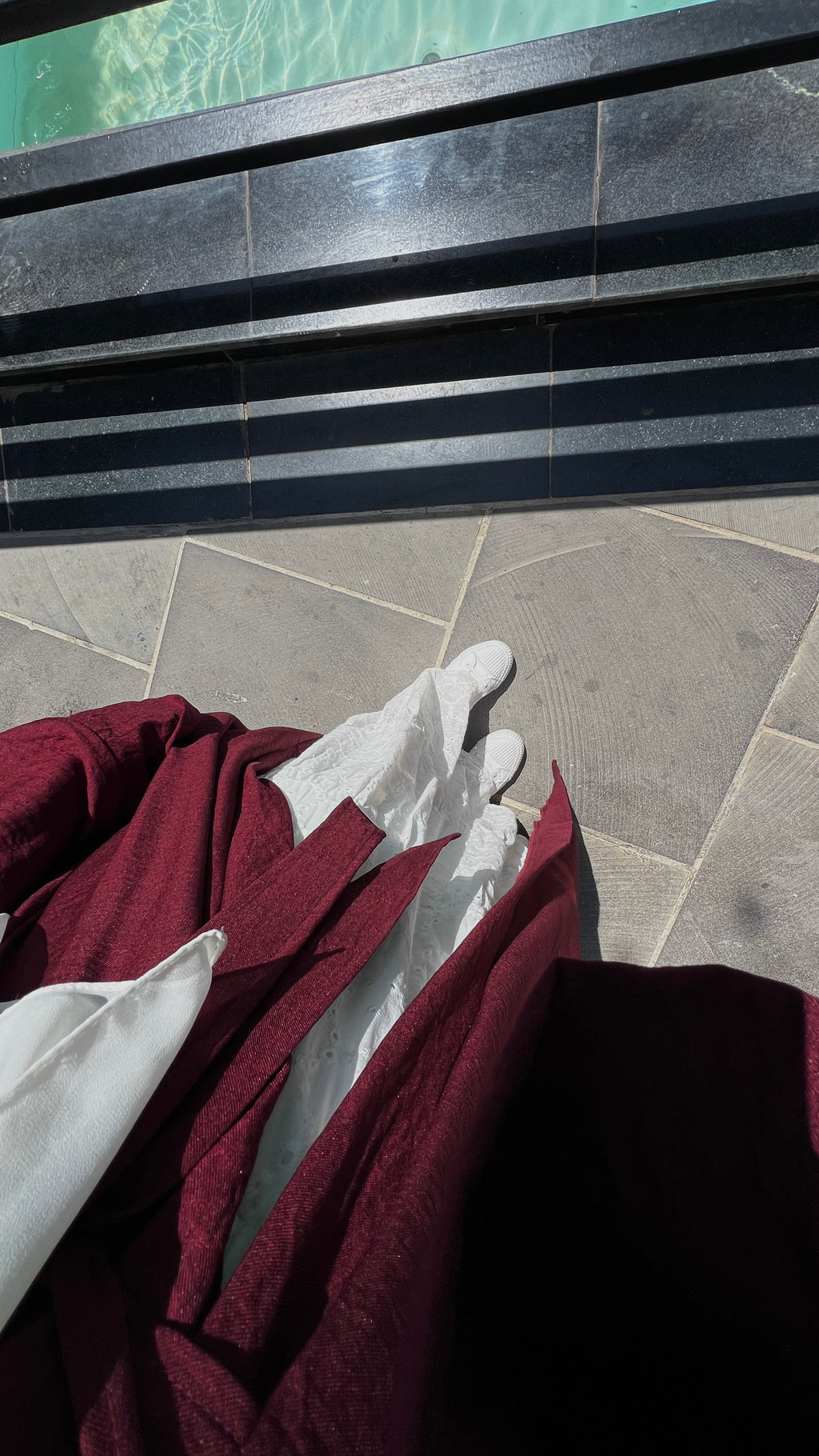 Ribbon Linen Dress
