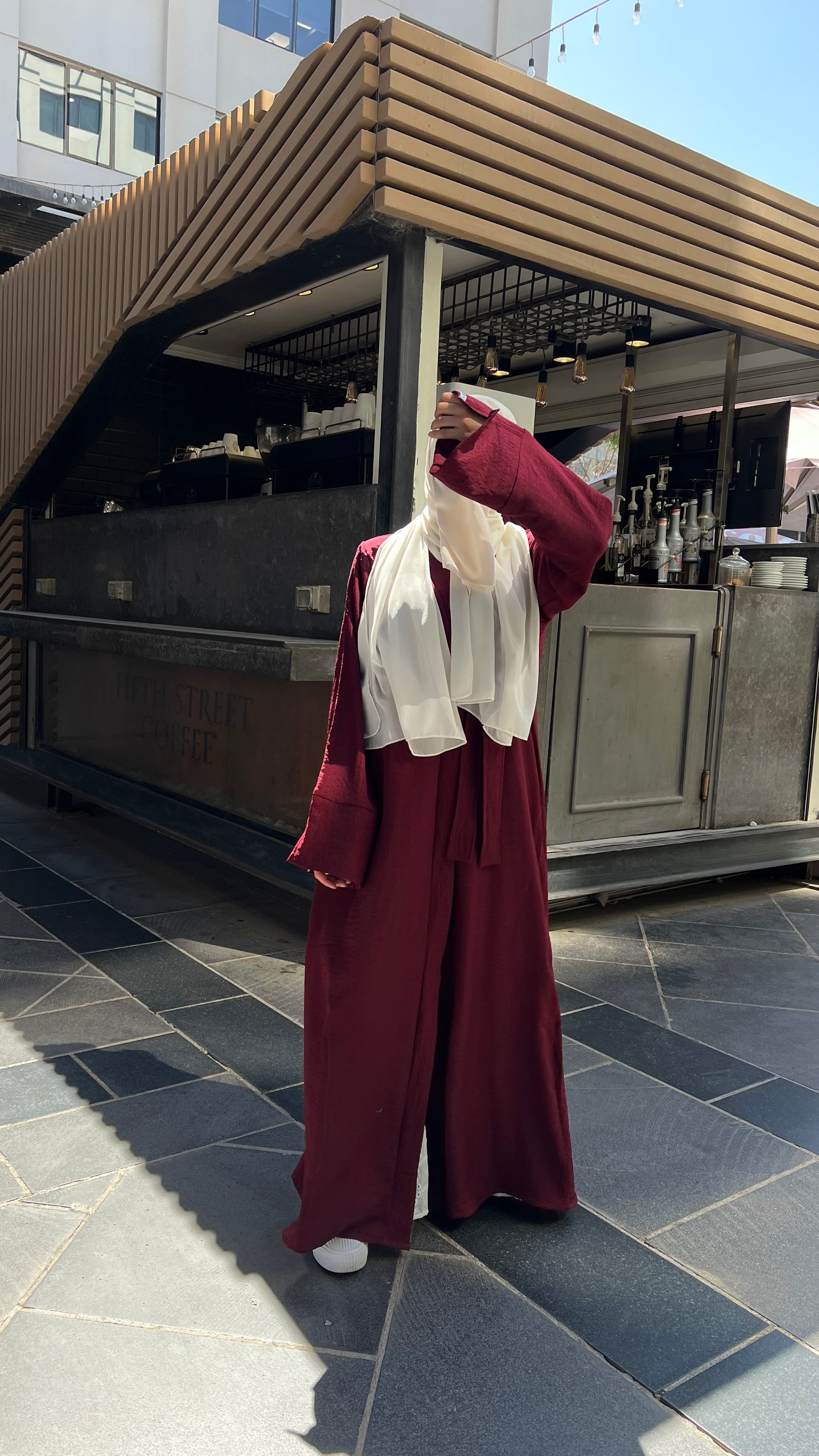 Ribbon Linen Dress